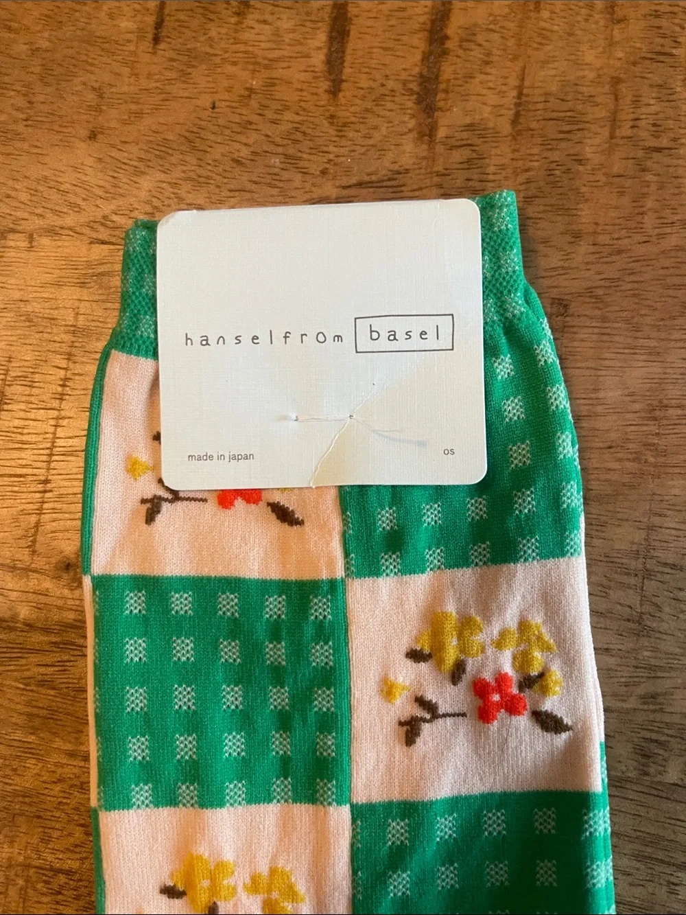 Hansel from Basel Country Gingham Socks New One Size